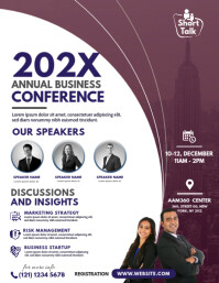 Conference Program Ad Examples Conference Ad Template | PosterMyWall