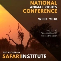 Conference on Animal Rights Instagram Ad Template