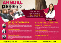 Conference Postcard Design Conference Postcard Template | PosterMyWall