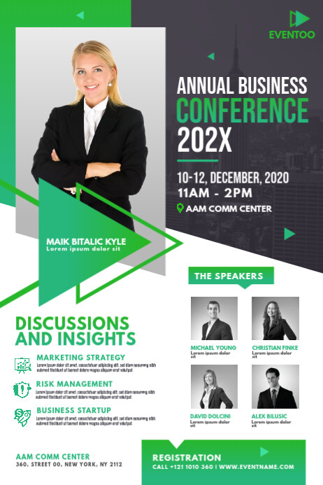 Conference Poster Template | PosterMyWall