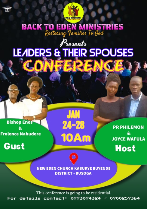 Conference poster A4 template