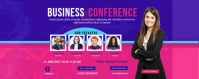 Conference Twitch Banner template