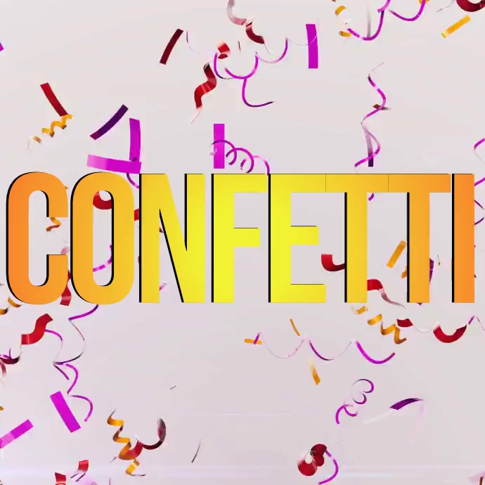 CONFETTI VIDEO BACKGROUND FREE DOWNLOAD Instagram-Beitrag template