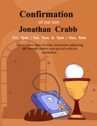 Confirmation Flyers Template PosterMyWall