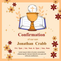 Confirmation Flyers Template PosterMyWall