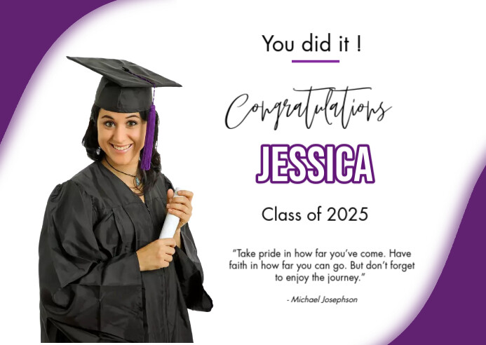 Congrats graduate, Congratulations graduate Pocztówka template