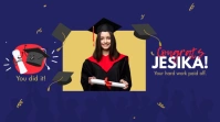 Congrats Graduate Twitter Post template