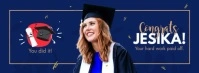 Congrats Graduate Portada de Facebook template