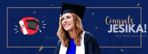 Congrats Graduate Фотография обложки профиля Facebook template