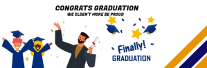 Congrats graduation Cabeçalho do Twitter template