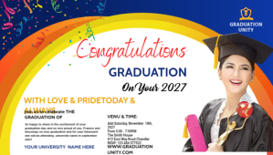 Congrats Graduation Koptekst blog template