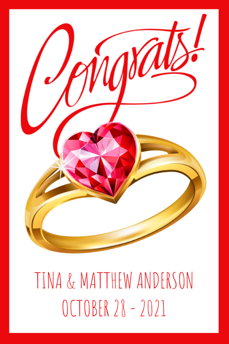 Congrats Poster Template | PosterMyWall