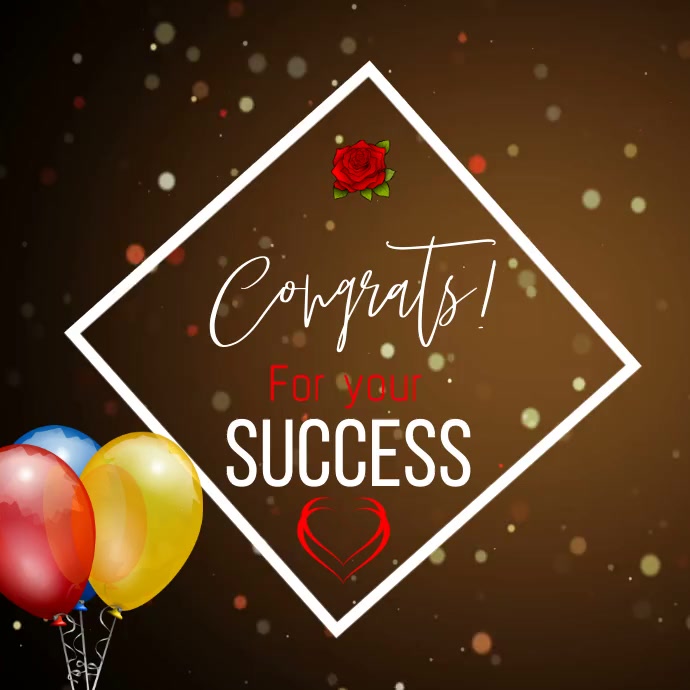 Congratulations Incentive Congratulation, promotion, success, event Template | PosterMyWall