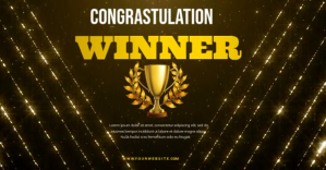 congratulation flyers Image partagée Facebook template