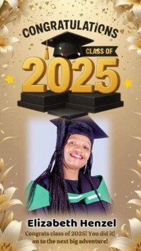 Congratulation Graduation Template | PosterMyWall