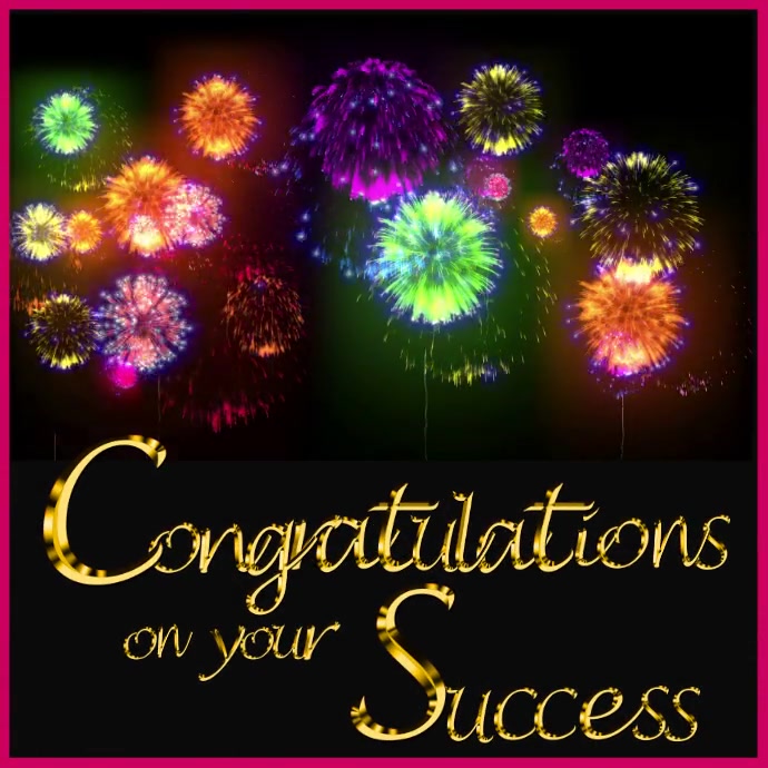 Congratulation on your success Template | PosterMyWall