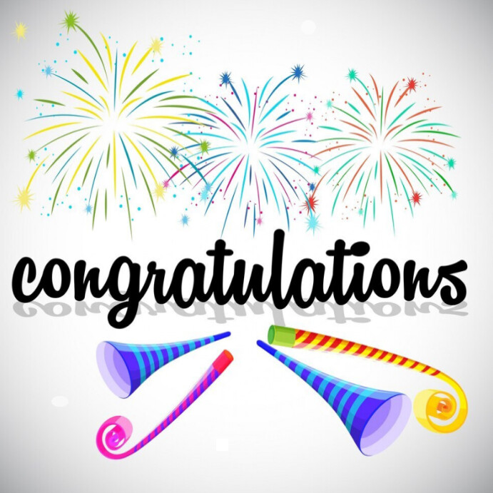 1 Congratulations Modèle congratulation poster celebration | PosterMyWall