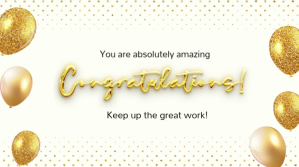 Congratulations,congrats, event,retail Twitter Post template