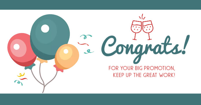 Congratulations,congrats,event,retail Obraz udostępniany na Facebooku template