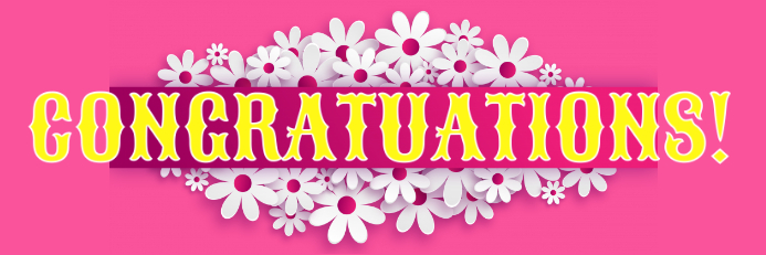 Congratulations Banner template