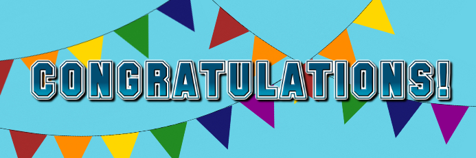 Congratulations Banner template