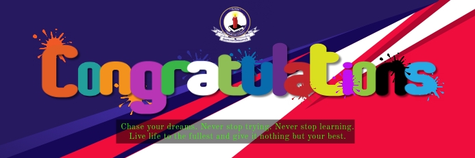 Congratulations Banner template