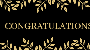 CONGRATULATIONS CARD Affichage numérique (16:9) template