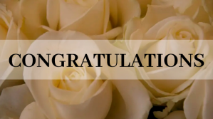 Brown Congratulations Digital Display Template