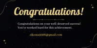 Congratulations template