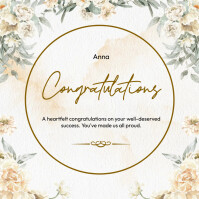 Congratulations Post Examples 507+ Free Congratulations Instagram Post Templates | PosterMyWall