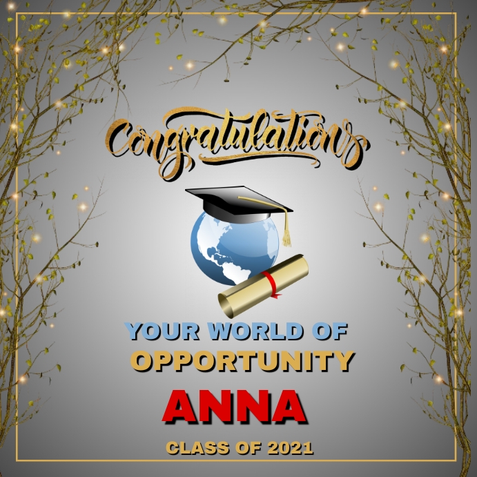 Congratulations Template | PosterMyWall