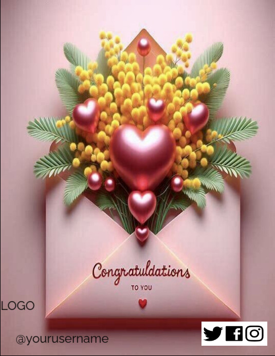 Copy of Congratulations | PosterMyWall