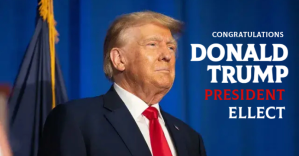 Congratulations Donald Trump President USA Flyer Facebook begivenhed cover template