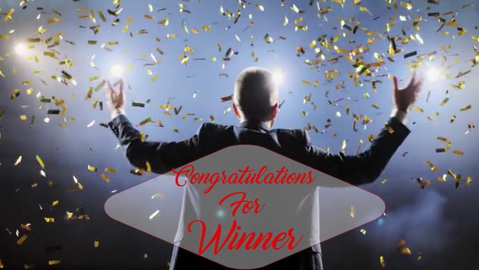 congratulations for winner Template | PosterMyWall
