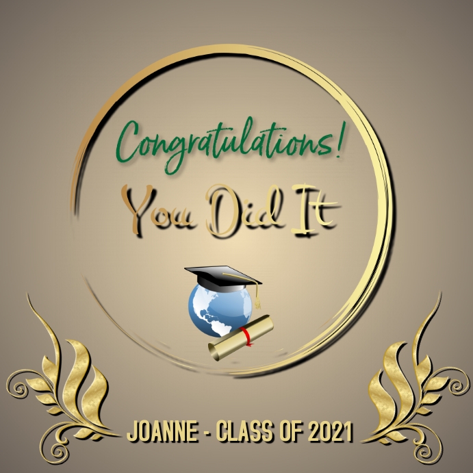 Congratulations Graduates Posts Congratulations Graduate Template | PosterMyWall