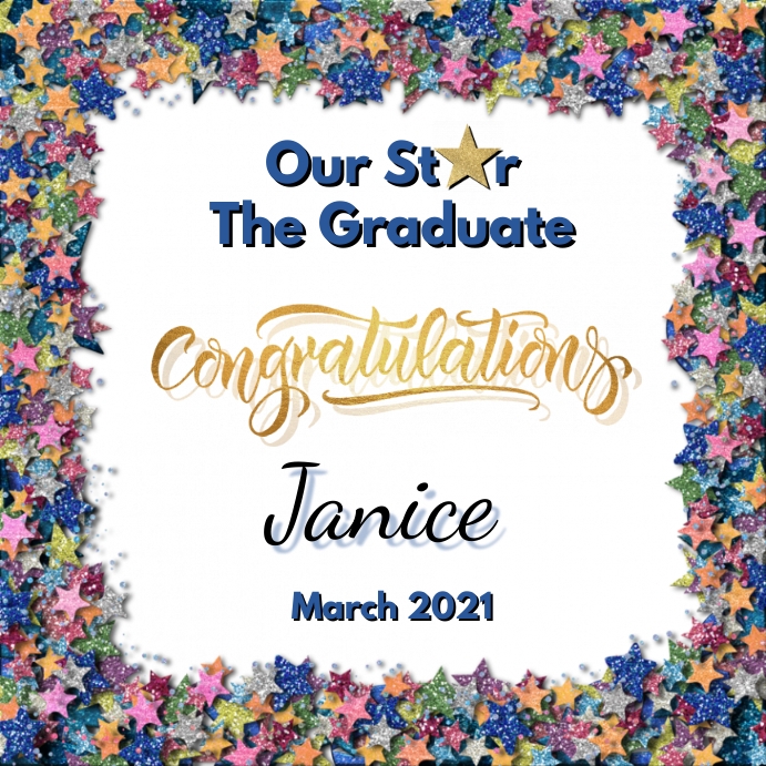 Congratulations Graduate Template | PosterMyWall