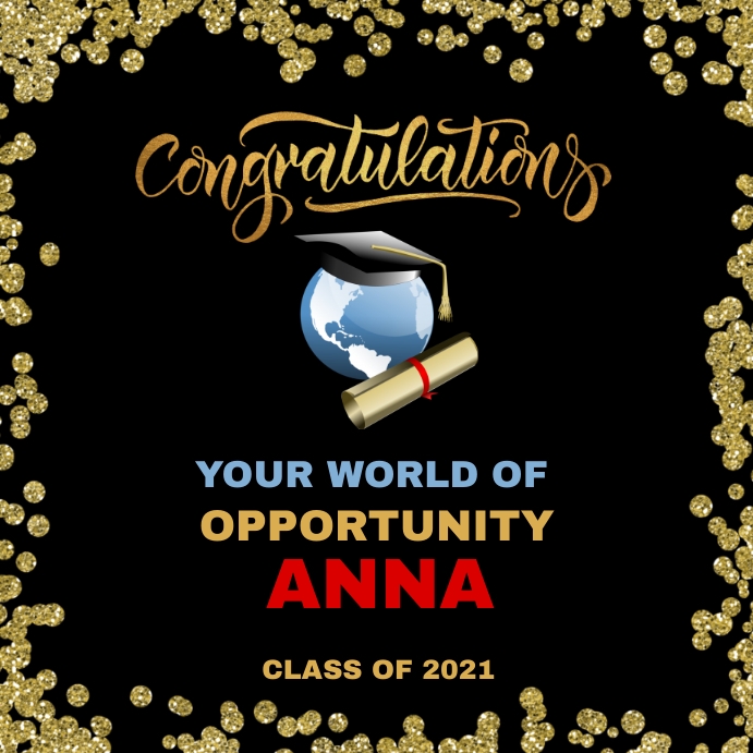 Congratulations Graduate Template | PosterMyWall