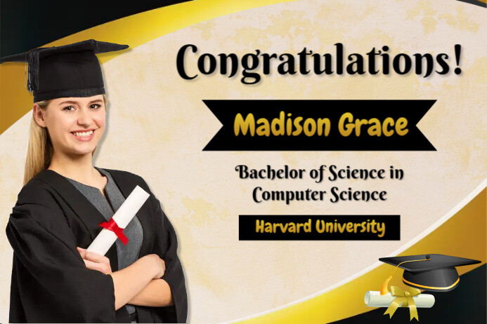 Congratulations Graduates Template | PosterMyWall