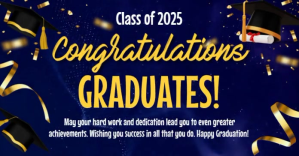 Congratulations Graduates Flyer delt Facebook-billede template