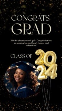 congratulations on graduation INSTAGRAM STORY Template | PosterMyWall