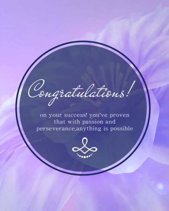 congratulations instagram portrait Template | PosterMyWall