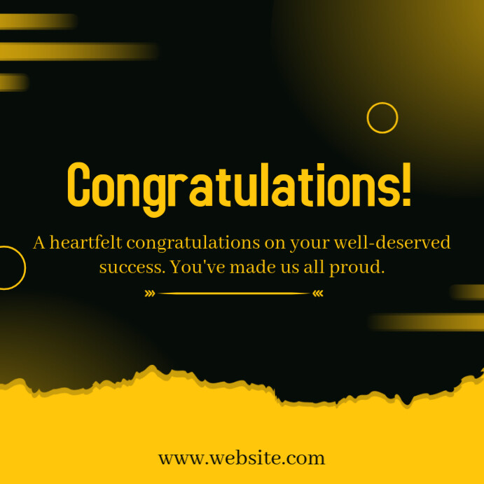 Copy of Congratulations Instagram post, success congratulations ...