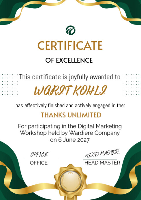 Copy of Congratulations on your achievement | PosterMyWall