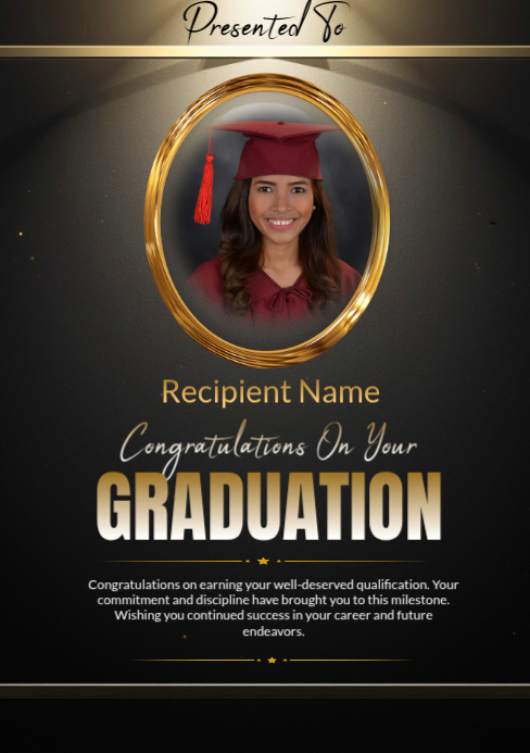 Congratulations on your graduation card Template | PosterMyWall