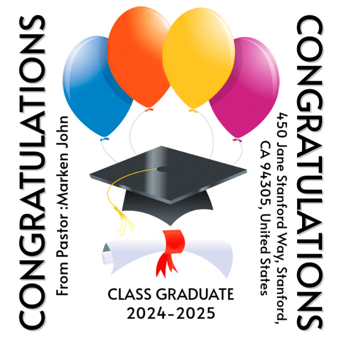 Congratulations on your graduation congrats graduating class of 2025 ...