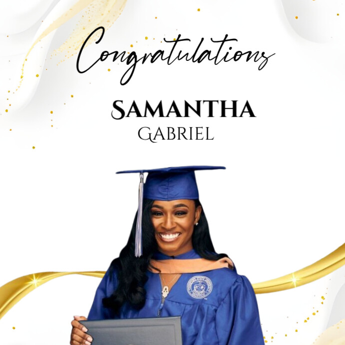 Congratulations on your graduation Template | PosterMyWall