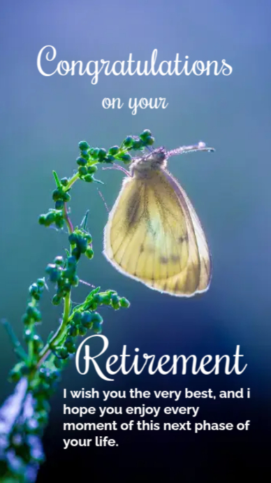 Congratulations on your retirement Template | PosterMyWall