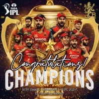 congratulations RCB Square (1:1) template