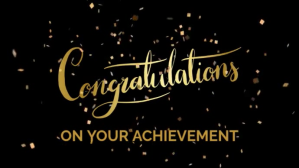 Congratulations Social Media Video Template Ekran reklamowy (16:9)