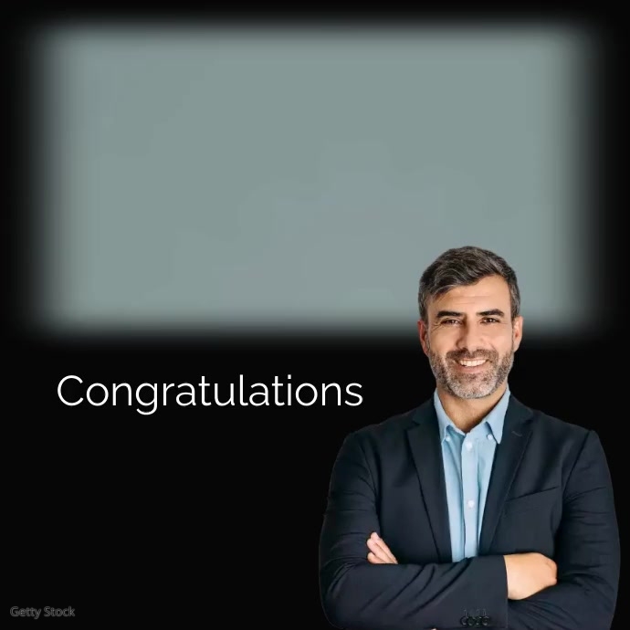 Congrats Video Copy of Congratulations Video | PosterMyWall